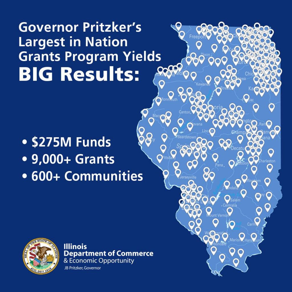 Governor Pritzker Announces 275 Million Provided To Hard Hit